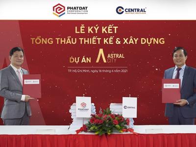 Phát Đạt hợp tác với Central xây dựng Astral City tại Bình Dương