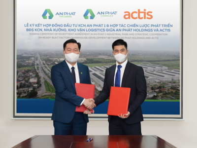 Quỹ đầu tư Actis rót 270 triệu USD vào Khu công nghiệp An Phát