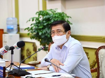 Chủ tịch Nguyễn Thành Phong kêu gọi người dân TP.HCM đồng lòng chống dịch