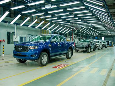 Ford Ranger lắp ráp tại Việt Nam chính thức xuất xưởng