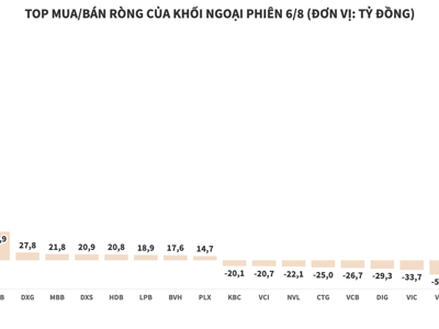 Khối ngoại có phiên mua ròng thứ 6 liên tiếp, vẫn miệt mài gom SSI