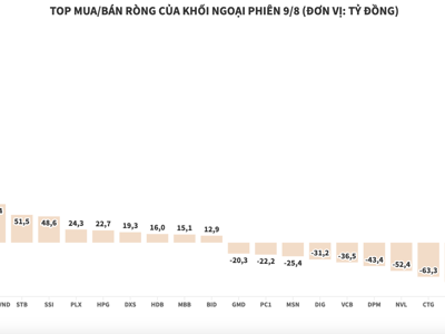 Khối ngoại mua ròng gần 360 tỷ đồng cổ phiếu VHM