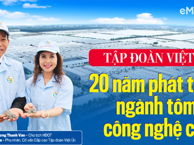 Tập đoàn Việt Úc: 20 năm phát triển ngành tôm công nghệ cao