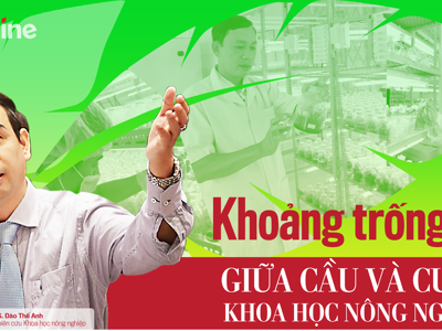 Khoảng trống lớn giữa cầu và cung khoa học nông nghiệp