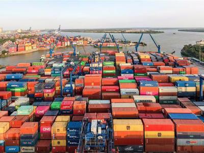 Container throughput posts double-digit growth