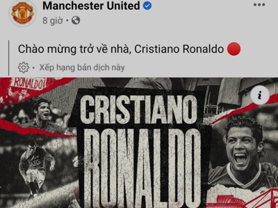 Ronaldo khiến giá cổ phiếu của M.U tăng vọt 