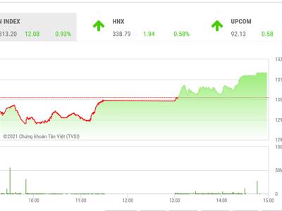 VN-Index kiểm tra lại mốc 1313 điểm