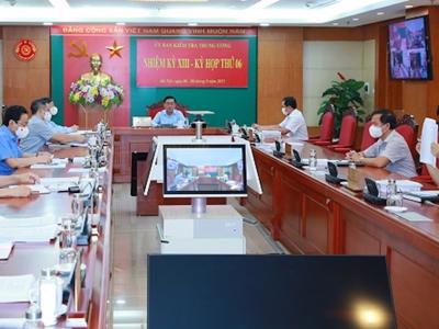 Ủy ban Kiểm tra Trung ương quyết định kỷ luật nhiều cán bộ, Đảng viên