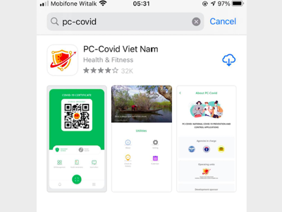 PC-Covid, ứng dụng phòng chống Covid duy nhất lên Google Play, App Store
