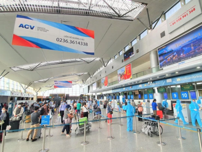 Đà Nẵng khai thác 4 chuyến bay trong ngày đầu tiên “mở cửa” trở lại