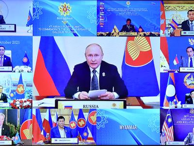 Tổng thống Putin: Nga sẵn sàng hỗ trợ ASEAN về bộ xét nghiệm, thuốc điều trị và vaccine Covid-19