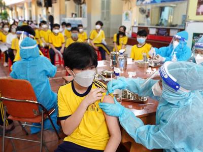 TP.HCM đã tiêm vaccine phòng Covid-19 cho hơn nửa triệu trẻ em