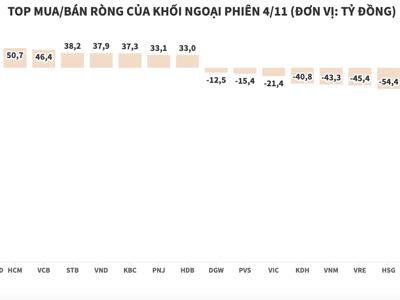 Khối ngoại quay lại bán ròng, tâm điểm PAN và SSI