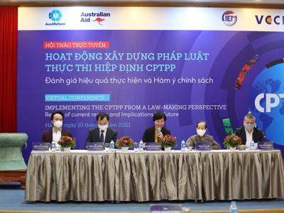 Chậm ban hành văn bản pháp luật thực thi CPTPP khiến doanh nghiệp thiệt thòi 