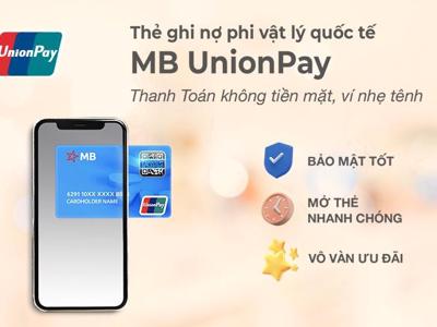 MB Bank hợp tác cùng UnionPay đẩy mạnh thanh toán không dùng tiền mặt