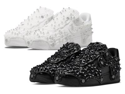 Nike và Swarovski ra mắt đôi giày Air Force 1 đính pha lê phản quang