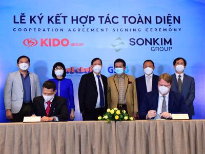 Kido hợp tác Sơn Kim Group phát triển thị trường bán lẻ, đầu tư bất động sản