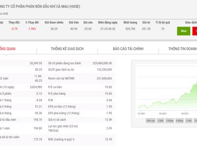 Giá tăng cao, Đạm Cà Mau dự kiến lợi nhuận năm 2022 tăng 160% 