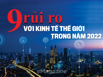 9 rủi ro với kinh tế thế giới trong năm 2022