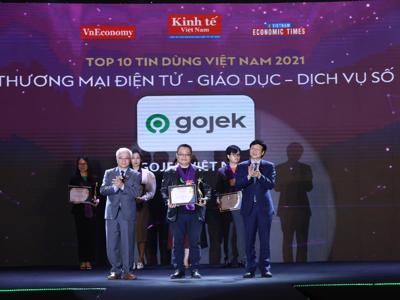 Hoạt động 3 năm, Gojek 3 lần giành danh hiệu Tin Dùng