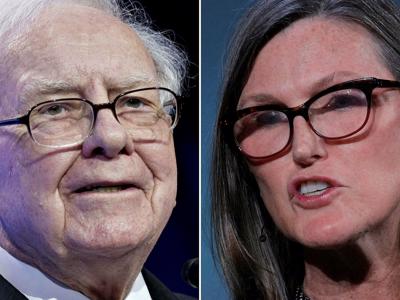 Phong cách đầu tư trái ngược, “bà trùm" cổ phiếu Cathie Wood và tỷ phú Warren Buffett vẫn thu về lợi nhuận ngang nhau