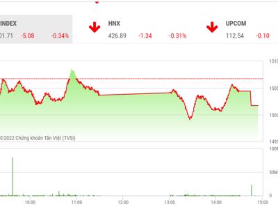 Áp lực bán từ nhóm vốn hoá lớn không ảnh hưởng đến xu hướng hồi phục của VN-Index