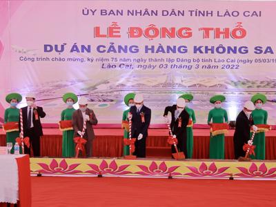 Động thổ dự án Cảng hàng không Sa Pa gần 7.000 tỷ đồng
