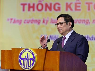 Thủ tướng Chính phủ: “Thống kê phải nâng tầm để các con số biết nói và thực chất hơn”