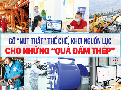 Gỡ “nút thắt” thể chế, khơi nguồn lực cho những “quả đấm thép”