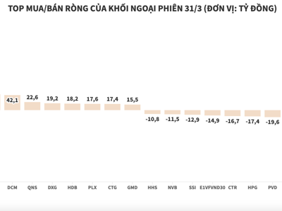 Ngoài DGC, khối ngoại giải ngân ròng mạnh vào VNM