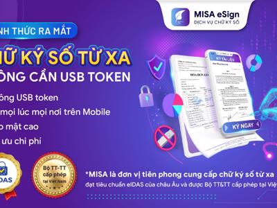 Chữ ký số từ xa không cần USB Token MISA eSign được CEO tin dùng