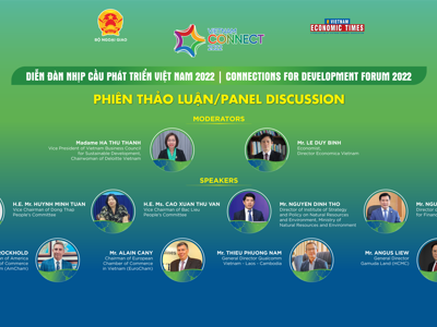 Vietnam Connect Forum 2022: Hội tụ nguồn lực, thúc đẩy tăng trưởng xanh và phát triển bền vững