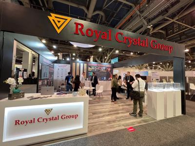 Royal Crystal Group gặt hái nhiều thành công tại triển lãm Coverings 2022