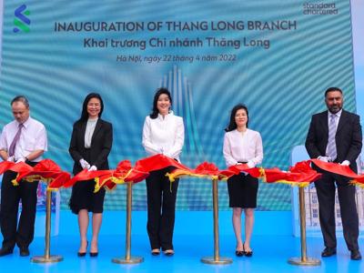 Ngân hàng Standard Chartered Việt Nam khai trương chi nhánh Thăng Long tại Hà Nội