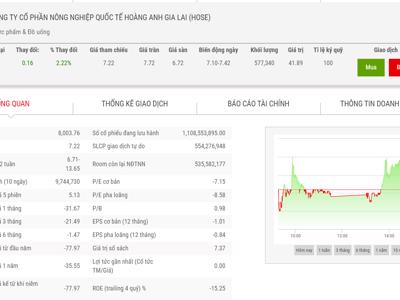 Giá tăng, Phó Chủ tịch đăng ký bán 3 triệu cổ phiếu HNG