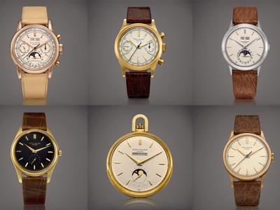 Các mẫu đồng hồ Patek Philippe hiếm liên tục lập kỷ lục đấu giá