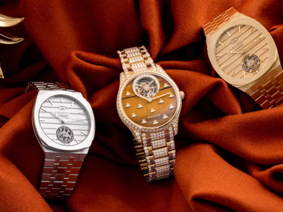 Gucci Tourbillon đánh dấu 50 năm chế tác đồng hồ của nhà mốt Ý