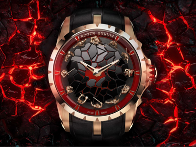 Đồng hồ Hiệp sĩ bàn tròn của Roger Dubuis: phiên bản vàng hồng gây ấn tượng mạnh