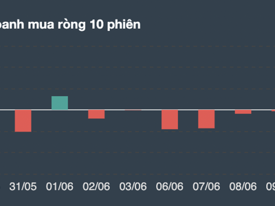 Những cổ phiếu nào được tự doanh mua ròng nhiều nhất phiên 9/6