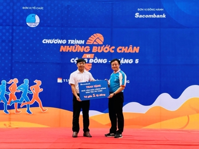 Chặng 5 “Những bước chân vì cộng đồng” chính thức khởi động