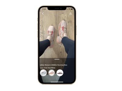 Amazon ra mắt tính năng AR mới hỗ trợ thử giày ảo trên iOS