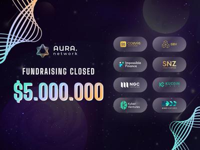 Aura Network gọi vốn 5 triệu USD từ vòng hạt giống và chiến lược 