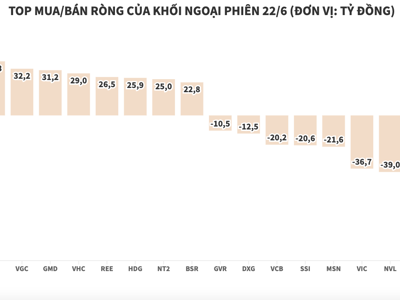 Khối ngoại quay đầu mua ròng hơn 50 tỷ đồng