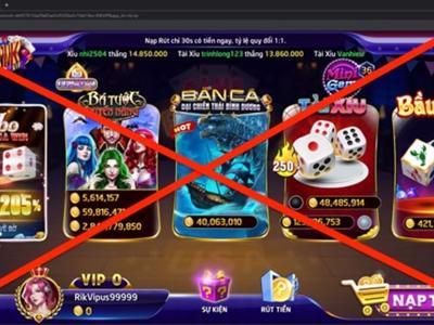 Cảnh giác hệ lụy xấu từ các trang web tổ chức đánh bạc và đánh bạc trên không gian mạng