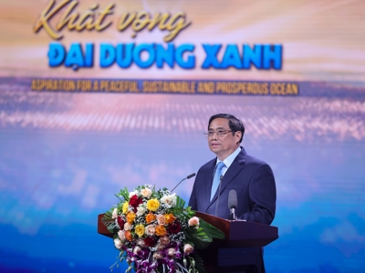 Thủ tướng: Việt Nam sẵn sàng chung tay với quốc tế để giải quyết các thách thức đại dương