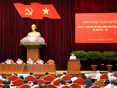 Tổng Bí thư Nguyễn Phú Trọng chỉ đạo các nhiệm vụ trọng tâm trong phòng chống tham nhũng, tiêu cực