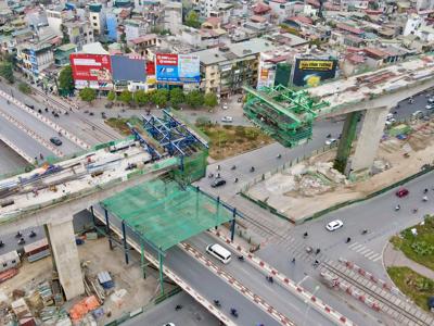 Hà Nội: Dự án đường Vành đai 2 cùng cầu Vĩnh Tuy giai đoạn 2 "nước rút” đảm bảo tiến độ