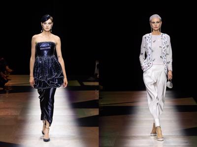 BST Armani Privé Haute Couture 2022: hoài cổ nhưng lấp lánh