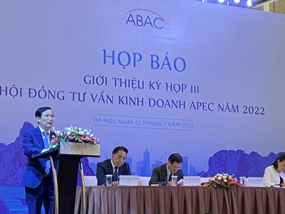 200 doanh nghiệp của 21 nền kinh tế APEC sẽ đến dự ABAC 2022 tại Hạ Long