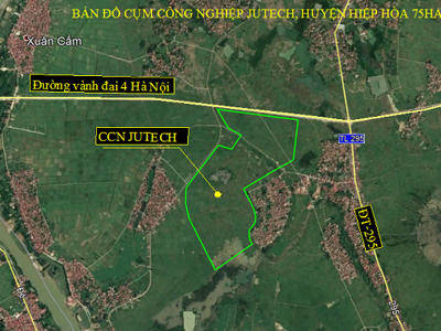 Bắc Giang chuyển đổi 72ha đất nông nghiệp để làm dự án cụm công nghiệp